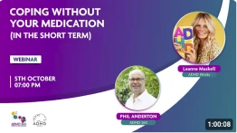 Co-hosted webinar film - Coping Without Your Medication