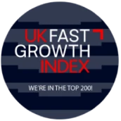 UK Fast Growth Index Top 200 badge